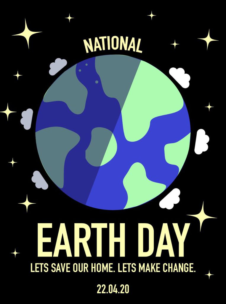 Earth Day poster Faculty of Arts Adobe Portal